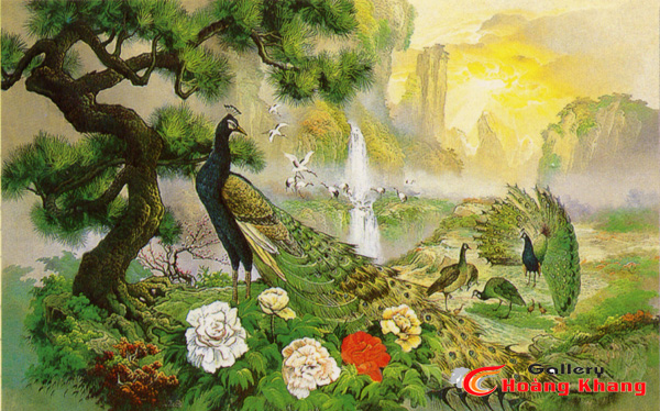 Tranh Núi - Nước - Phong Thuỷ